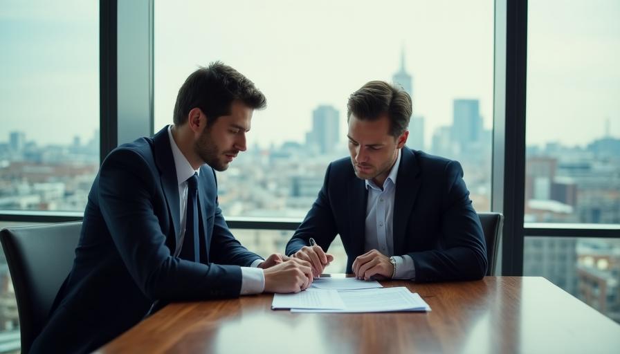 A professional legal consultation regarding B2B contracts